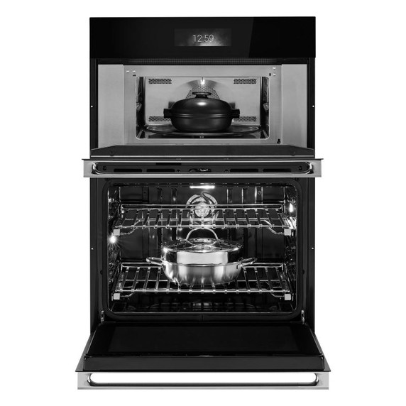 Jennair® NOIR™ Microwave Combination Wall Oven with V2™ Vertical Dual-Fan True Convection with Advanced Temperature Precision JOECC730RM