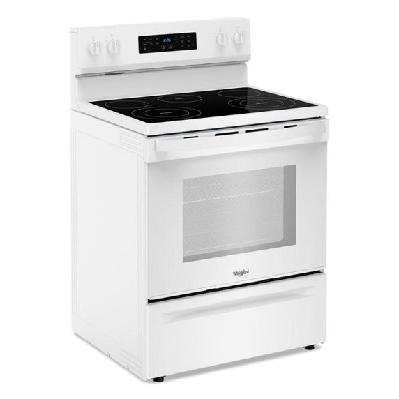 OPENBOX Whirlpool® 30-inch Electric Range with Steam Clean YWFES3330RW.