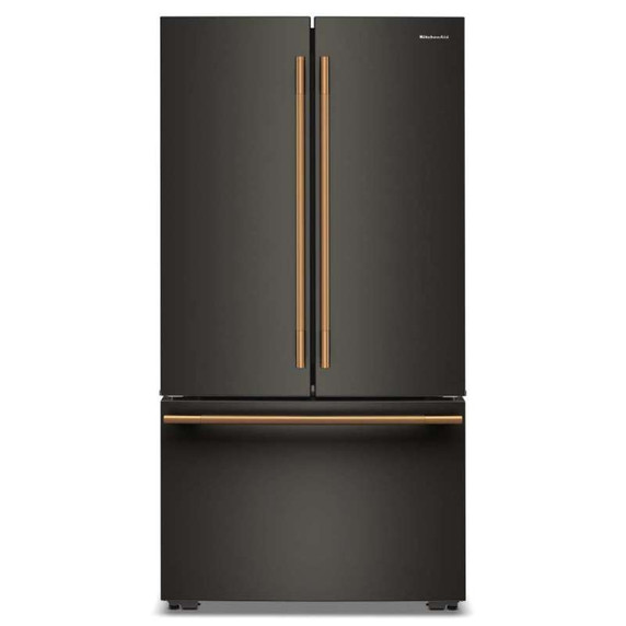 Kitchenaid® 24 cu. ft. 36-Inch Width Counter-Depth French Door Refrigerator with Interior Dispense KRFC236SBE
