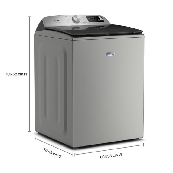 Maytag® 6.0 Cu. Ft. Top Load Agitator Washer with Extra Power and Smart Appliance MTW6205RR