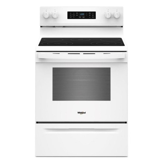 Whirlpool® 30-inch Electric Range with Air Cooking Technology YWFES4530SW