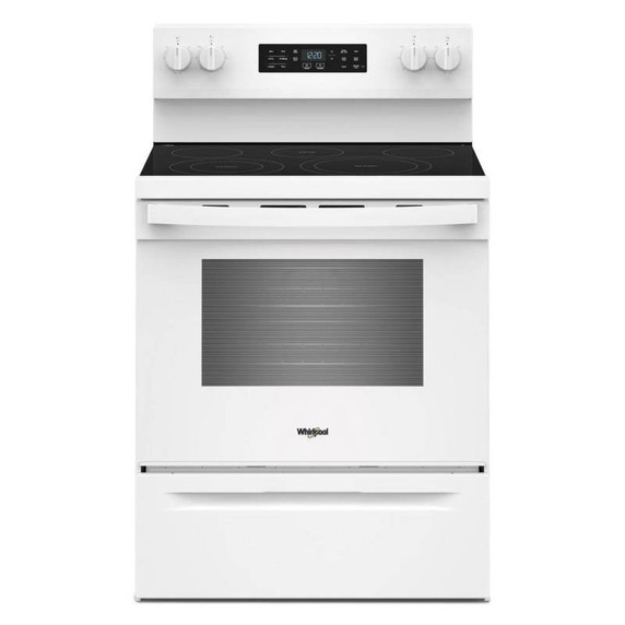 Whirlpool® 30-inch Electric Range with Air Cooking Technology YWFES5730SW