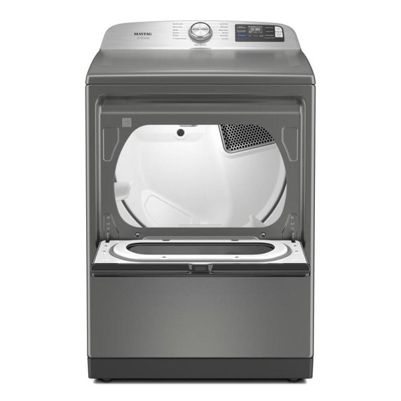 Maytag® 7.4 Cu. Ft. Pet Pro Top Load Electric Dryer with Extra Power and Sanitize Cycle YMED7205RR
