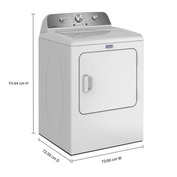 Maytag® 7.0 Cu. Ft. Capacity Gas Dryer MGD4205SW
