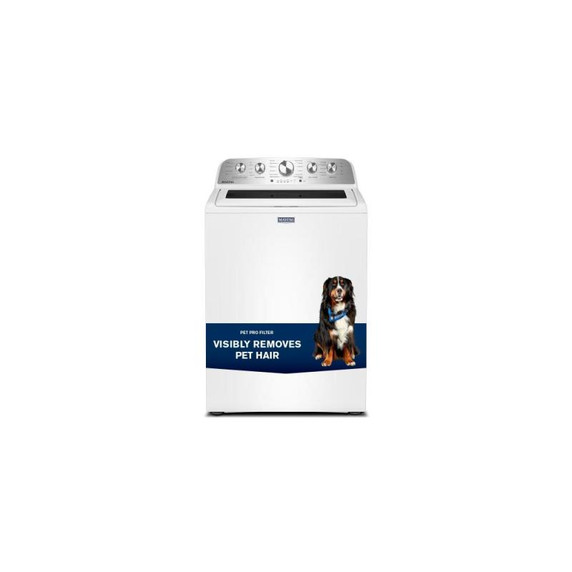Maytag® 5.4 Cu Ft. Top Load Agitator Washer with Extra Power and Pet Pro Option MTW5605RW