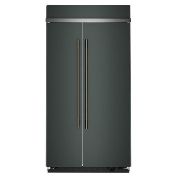 Kitchenaid® 25.5 Cu. Ft. 42" Built-In Side-by-Side Refrigerator with Platinum Interior KBSN742SJP