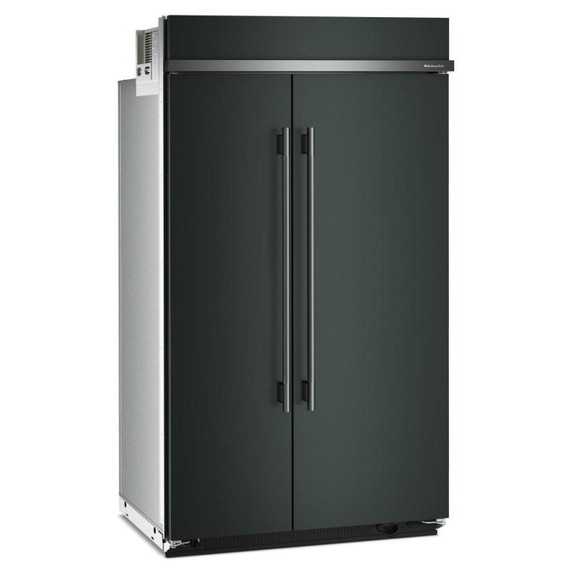 Kitchenaid® 30 Cu. Ft. 48" Built-In Side-by-Side Refrigerator with Platinum Interior KBSN748SJP