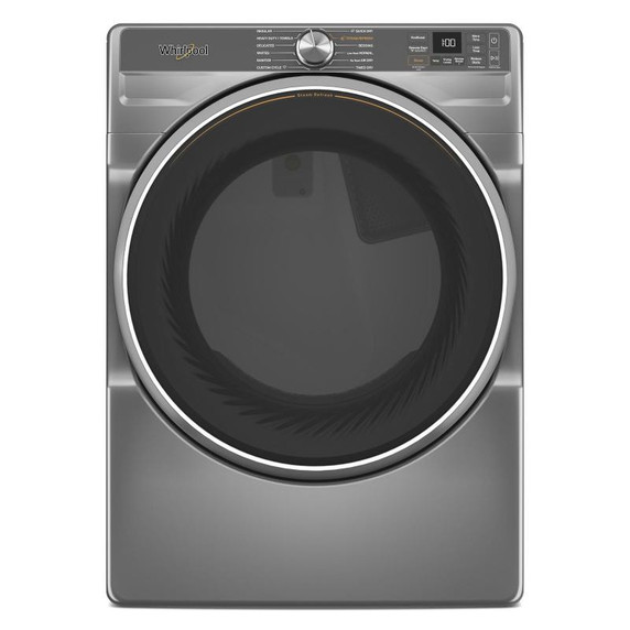 OPENBOX Whirlpool® 7.4 cu. ft. Smart Front Load ENERGY STAR® Electric Dryer with Steam Capabilities YWED6720RR OPENBOX Whirlpool® 7.4 cu. ft. Smart Front Load ENERGY STAR® Electric Dryer with Steam Capabilities YWED6720RR