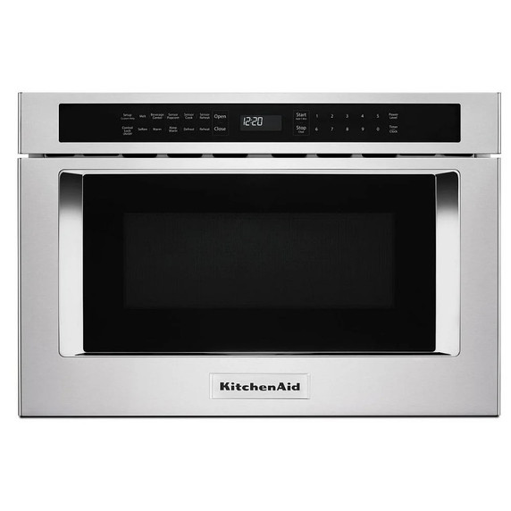 OPENBOX of KitchenAid 24-inch Under-Counter Microwave Oven Drawer in Stainless Steel KMBD104GSS_FSB1805592