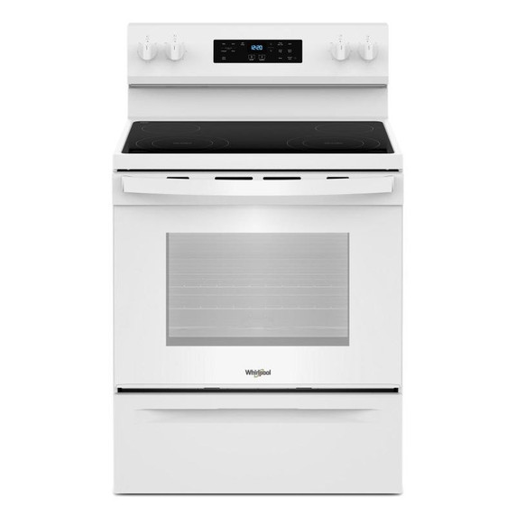 OPEN BOX Whirlpool® 30-inch Electric Range with 4 Elements YWFES3530RW.
