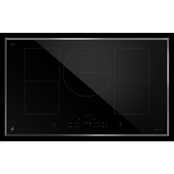 Jennair® 36" Lustre Smart Induction Cooktop with Temperature-Controlled Cooking JICT736SS Jennair® 36" Lustre Smart Induction Cooktop with Temperature-Controlled Cooking JICT736SS
