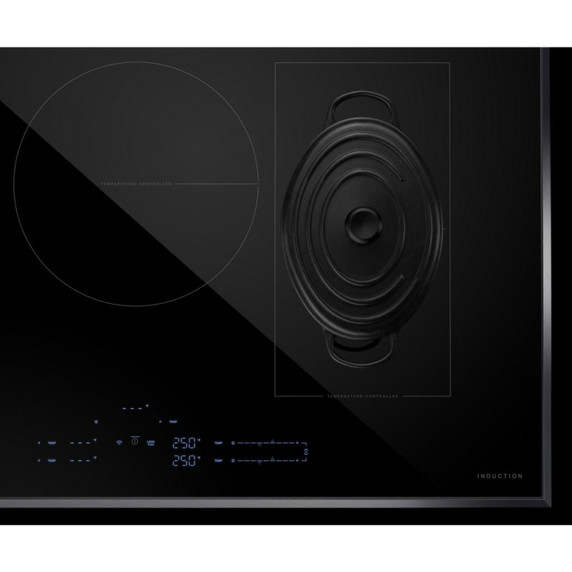 Jennair® 36" Lustre Smart Induction Cooktop with Temperature-Controlled Cooking JICT736SS