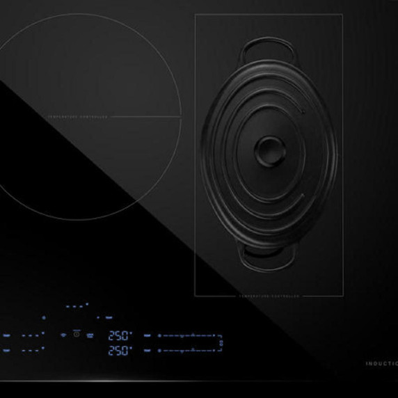Jennair® 36" Lustre Smart Induction Cooktop with Temperature-Controlled Cooking JICT736SS
