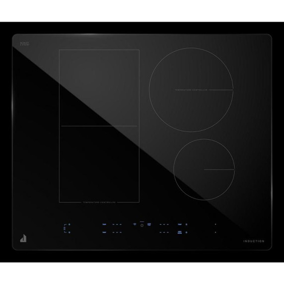 Jennair® 24” Oblivion Smart Induction Cooktop with Temperature-Controlled Cooking JICT724SB