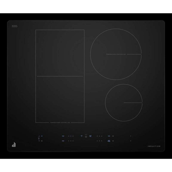 Jennair® 24” Oblivion Smart Induction Cooktop with Temperature-Controlled Cooking JICT724SB