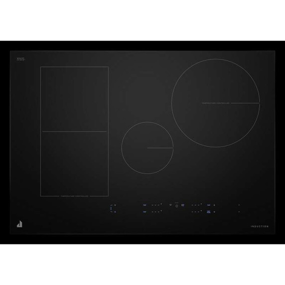 Jennair® 30" Oblivion Smart Induction Cooktop with Temperature-Controlled Cooking JICT730SB