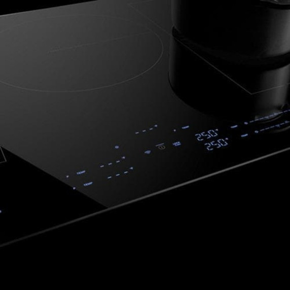 Jennair® 30" Oblivion Smart Induction Cooktop with Temperature-Controlled Cooking JICT730SB