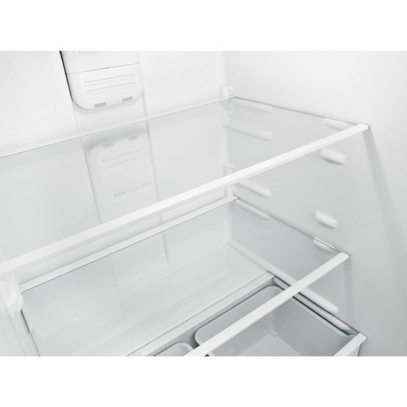 Open Box of Amana® 18 cu. ft. Top-Freezer Refrigerator with Electronic Temperature Controls ART318FFDW