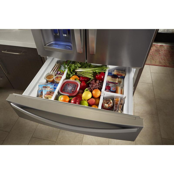 OPENBOX of Whirlpool® 36-Inch Wide French Door Refrigerator - 25 cu. ft. WRX735SDHZ