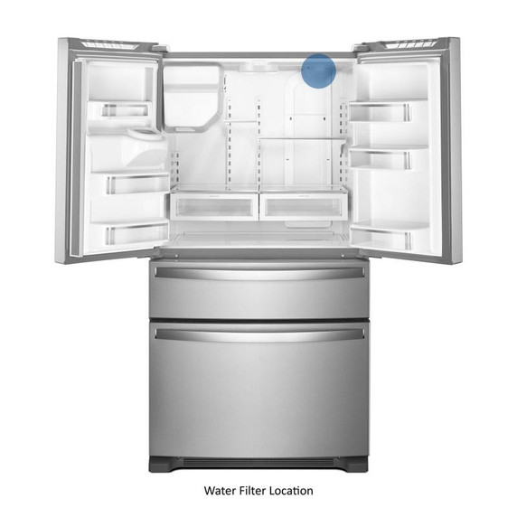 OPENBOX of Whirlpool® 36-Inch Wide French Door Refrigerator - 25 cu. ft. WRX735SDHZ