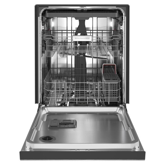 OPENBOX of Kitchenaid® 39 dBA Dishwasher in PrintShield™ Finish with Third Level Utensil Rack KDFE204KPS
