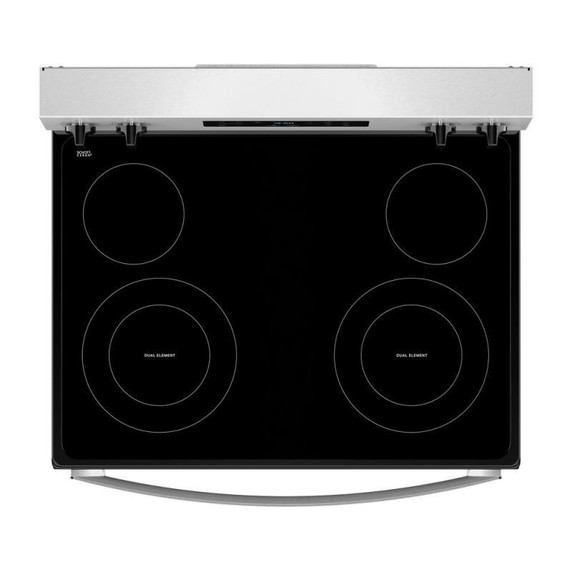 OPENBOX  OF Whirlpool® 30-inch Electric Range with 4 Elements YWFES3530RS.