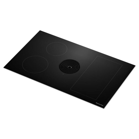 Kitchenaid® 36-inch NextGen Induction Downdraft Cooktop with Bridge XL Even-Heat™  Zone KCID936SBL