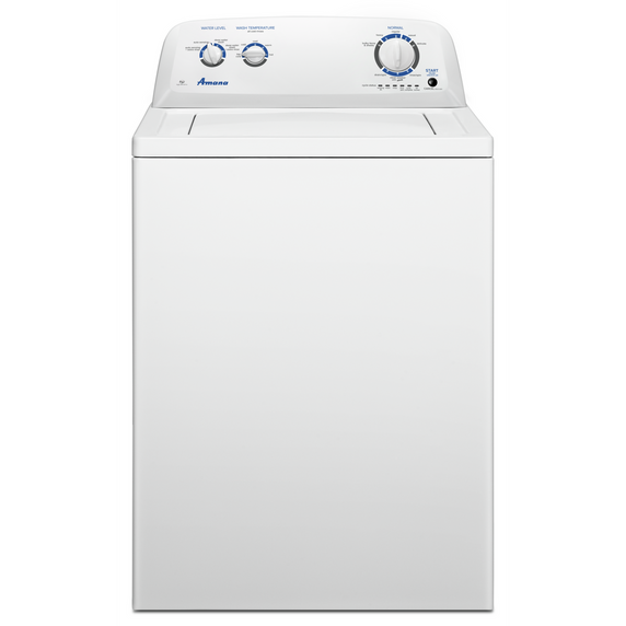 OPEN BOX OF Amana 4.0 cu. ft. Top-Load Washer with Dual Action Agitator NTW4516FW OPEN BOX OF Amana 4.0 cu. ft. Top-Load Washer with Dual Action Agitator NTW4516FW