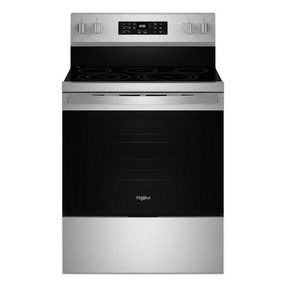 Openbox Whirlpool® 30-inch Energy Star Electric Range with Air Cooking Technology, No Preheat Air Fry and Air Baking and Self Clean YWFES5030RZ Openbox Whirlpool® 30-inch Energy Star Electric Range with Air Cooking Technology, No Preheat Air Fry and Air Baking and Self Clean YWFES5030RZ