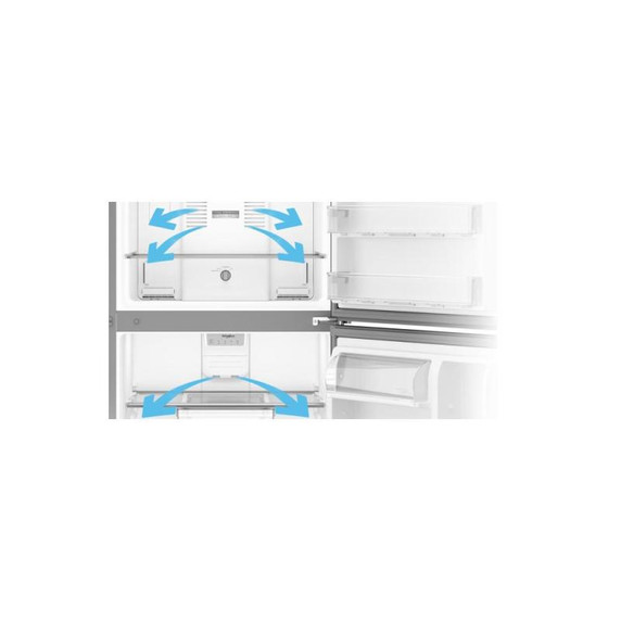 Whirlpool® 30-inch Wide Top Freezer Refrigerator with Total Coverage Cooling - 19 Cu. Ft. WRTX5419SZ