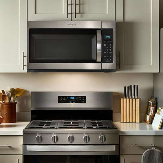 Whirlpool® 1.9 cu ft. Over the Range Microwave with Sensor Cooking Technology - 900 Watts YWMMS3230SW