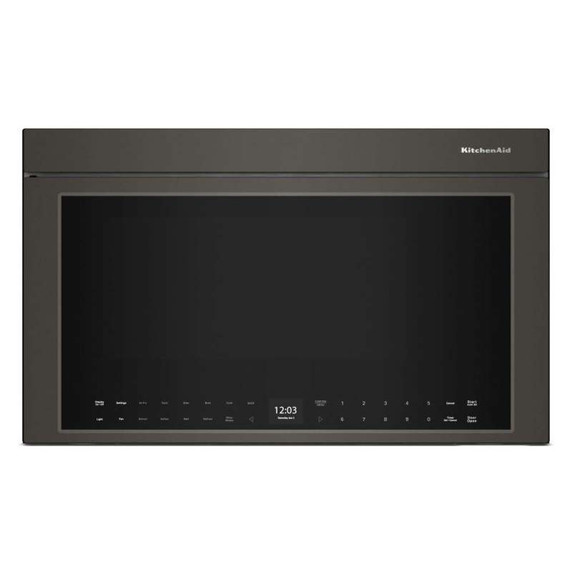 Kitchenaid® Multifunction Over-the-Range Microwave Oven with Flush Built-In Design YKMMF530PBE