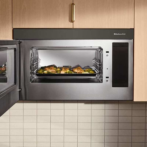 Kitchenaid® Multifunction Over-the-Range Microwave Oven with Flush Built-In Design YKMMF530PBE