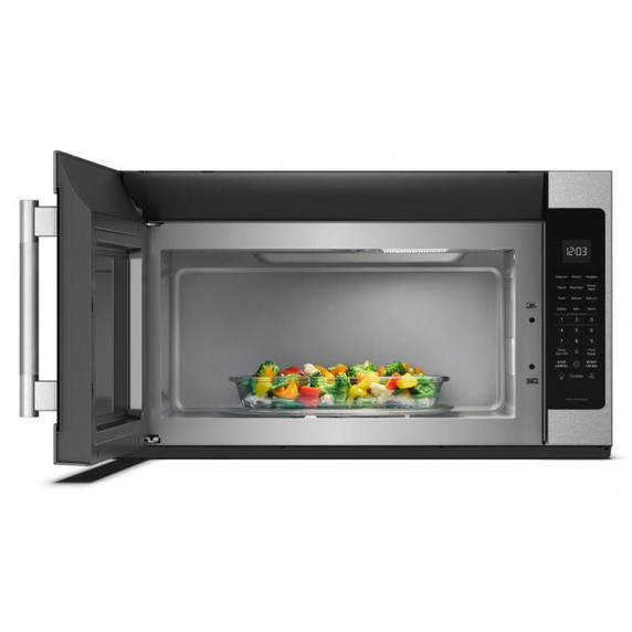 KitchenAid® 2.1 Cu. Ft. Over-the-Range Microwave Hood with a Handle YKMMS330SPS
