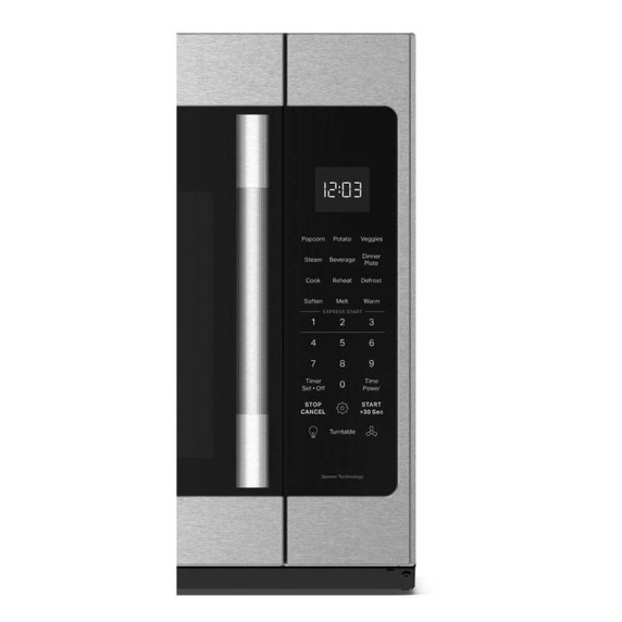KitchenAid® 2.1 Cu. Ft. Over-the-Range Microwave Hood with a Handle YKMMS330SPS