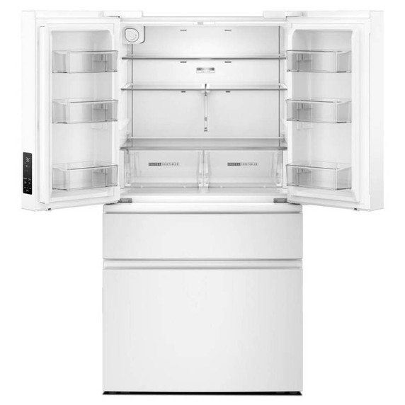 Whirlpool® 30 Cu. Ft. Family-Sized Capacity French door refrigerator with Flexible Tempearture Drawer WRMF3336SW