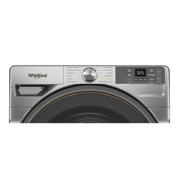 Whirlpool® 5.2 cu. ft. I.E.C. Smart Front Load ENERGY STAR® Certified Washer with FreshFlow™ Vent System WFW5720RR