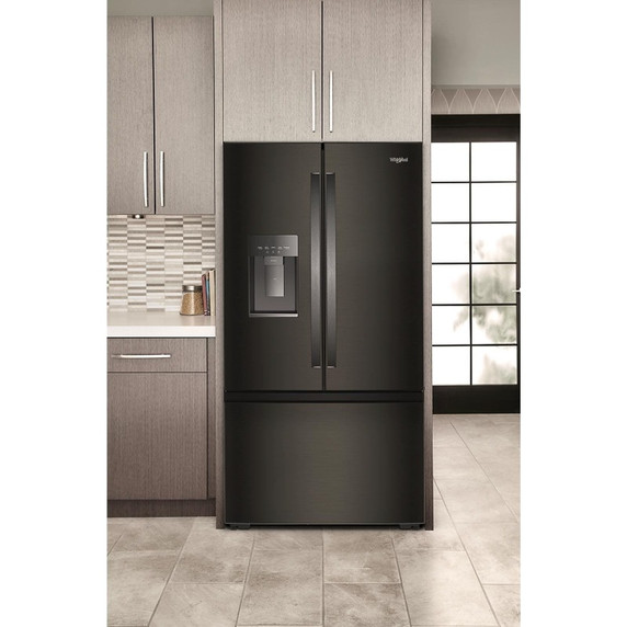 Whirlpool® 36-inch Wide True Counter Depth 3-Door French Door Refrigerator - 23.4 cu. ft. WRFC5036RV