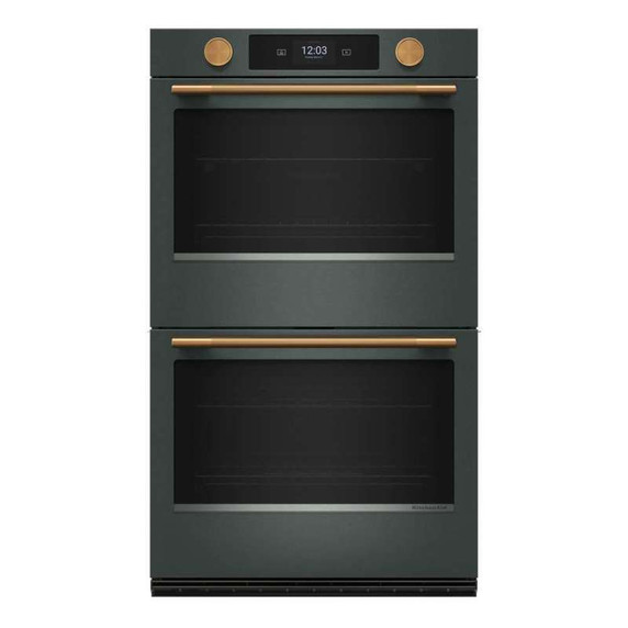 Kitchenaid® 30-inch Smart Electric Double Wall Oven with Assisted Cooking Modes - Juniper KOED730SJP
