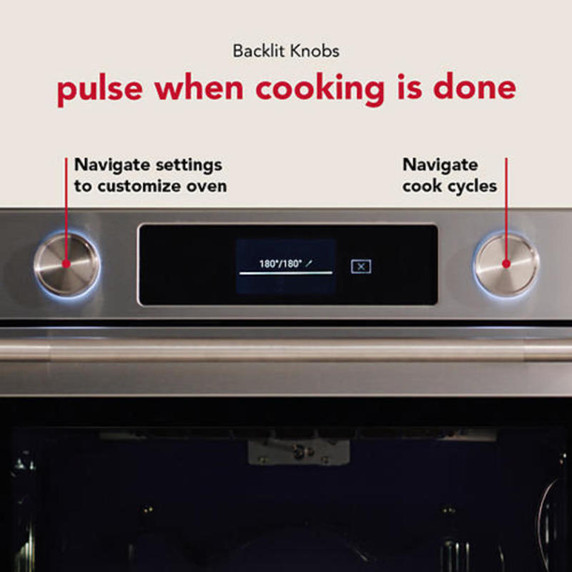Kitchenaid® 30-inch Smart Electric Single Wall Oven with Assisted Cooking Modes - PrintShield™ Finish KOES730SPS