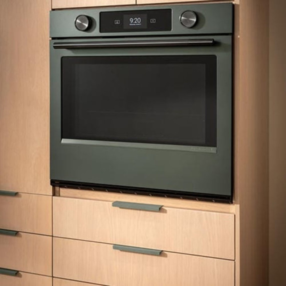 Kitchenaid® 30-inch Smart Electric Single Wall Oven with Assisted Cooking Modes - Juniper KOES730SJP