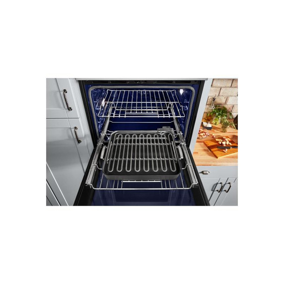 Kitchenaid® 30-inch Electric Double Wall Oven with No Preheat Air Fry Mode - PrintShield™ Finish KOED530SPS