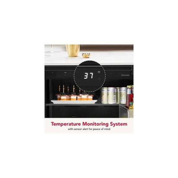 Kitchenaid® 24" Panel-Ready Undercounter Refrigerator KURR124SPA