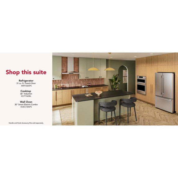 KitchenAid® 36-inch Wall-Mount, 4-Speed Canopy Hood KVWC736SSS