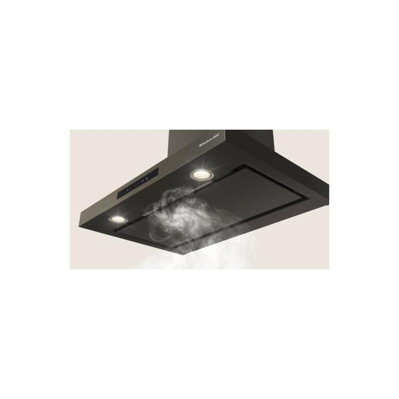 KitchenAid® 30-inch Wall-Mount, 4-Speed Canopy Hood KVWC730SBE