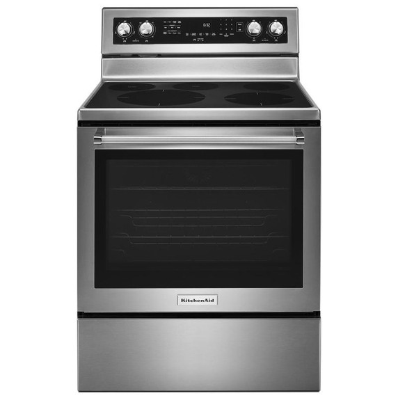 Openbox of Kitchenaid® 30-Inch 5-Element Electric Convection Range YKFEG500ESS Openbox of Kitchenaid® 30-Inch 5-Element Electric Convection Range YKFEG500ESS