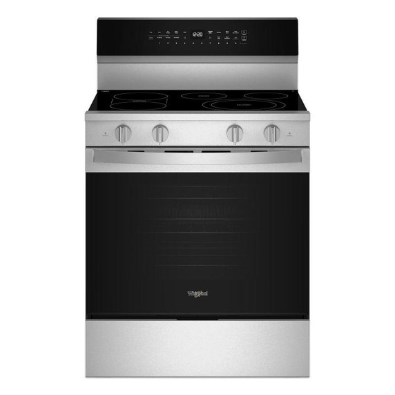 OPENBOX of Whirlpool® 30-inch Smart Electric Range with Air Cooking Technology, WipeClean™ Coating, Steam/Self Cleaning, Rapid Preheat 5.3 CuFt Capacity (3 years warranty) OPENBOX of Whirlpool® 30-inch Smart Electric Range with Air Cooking Technology, WipeClean™ Coating, Steam/Self Cleaning, Rapid Preheat 5.3 CuFt Capacity (3 years warranty)