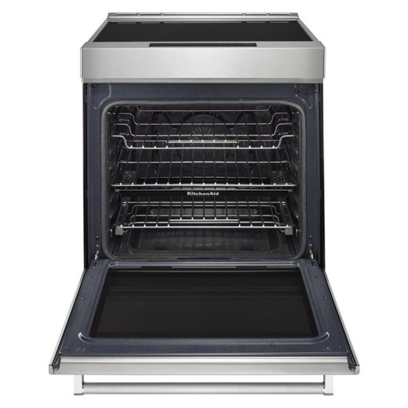 Openbox of Kitchenaid® 30-Inch 4-Element Induction Slide-In Convection Range with Air Fry KSIS730PSS
