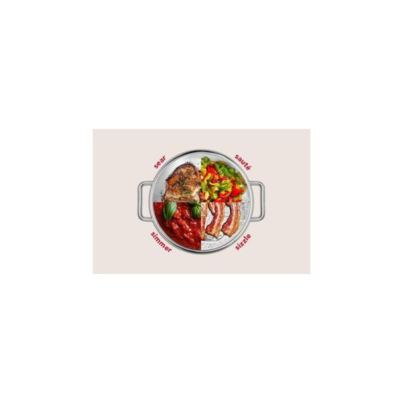 KitchenAid® 36-Inch 6 Burner Commercial-Style Gas Range with No Preheat Air Fry Mode KFGS936SSS