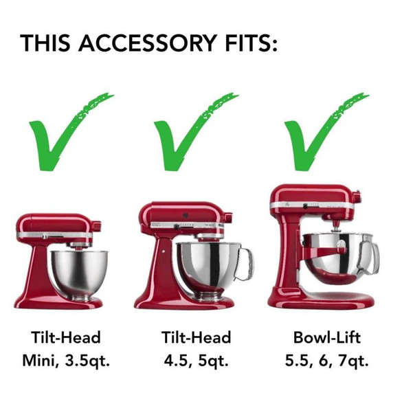 KitchenAid® 3-in-1 Metal Pasta Attachment, KSM3MPA KSM3MPA